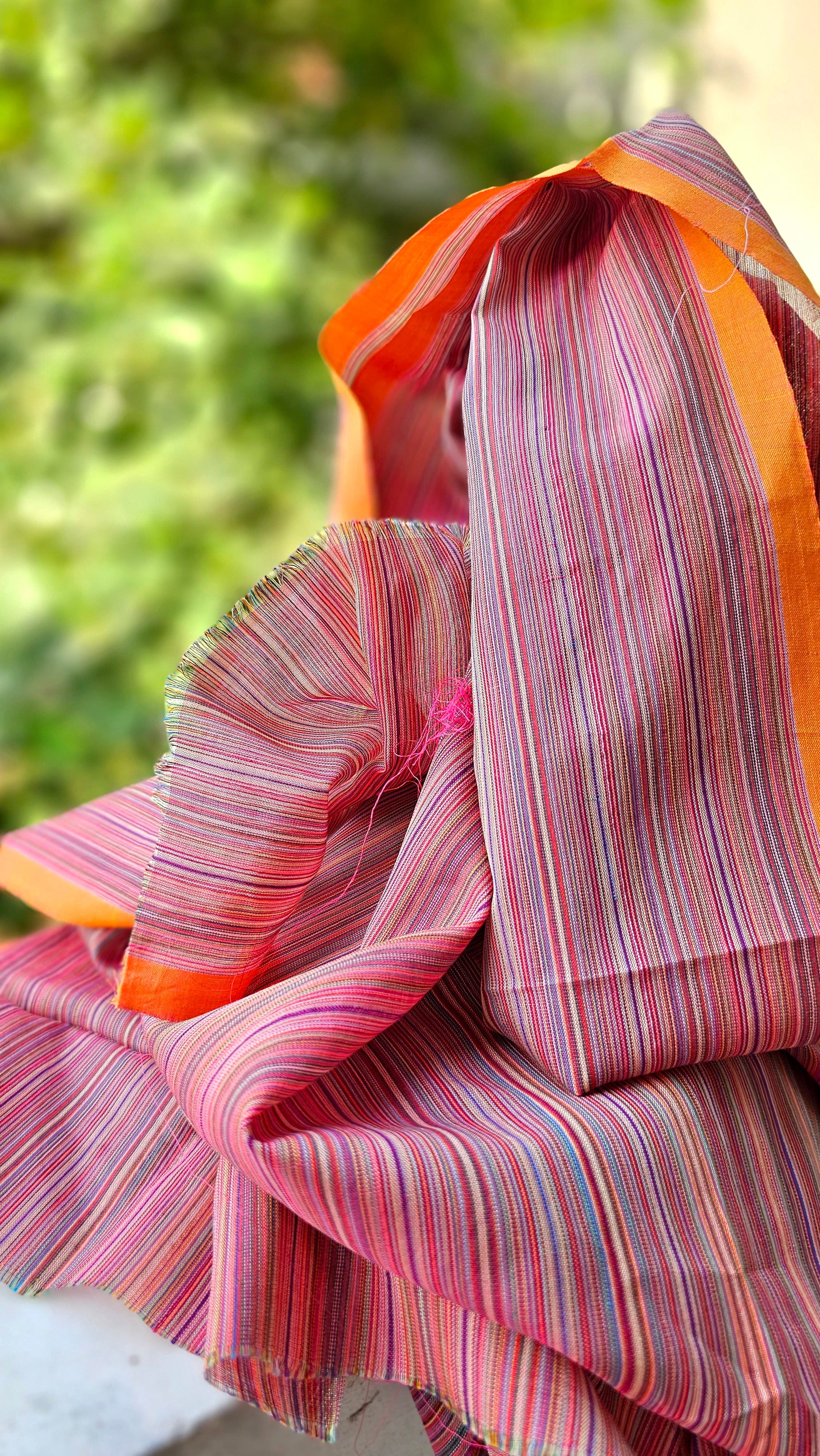 Multicolor Pure Cotton Fabric: A World of Colorful Elegance