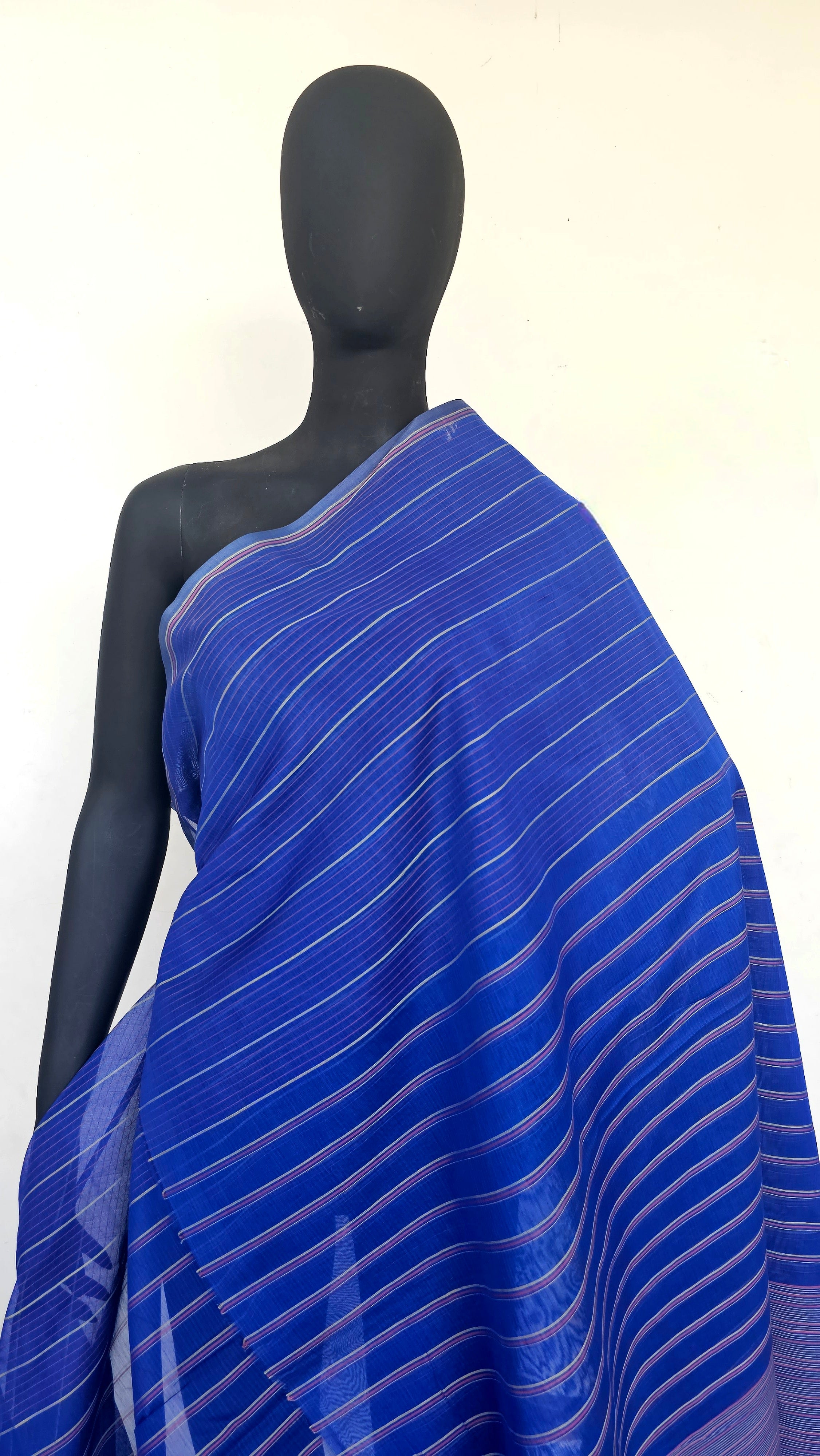 Strut in Fabric Stripes: Blue Warp Fashion Playground