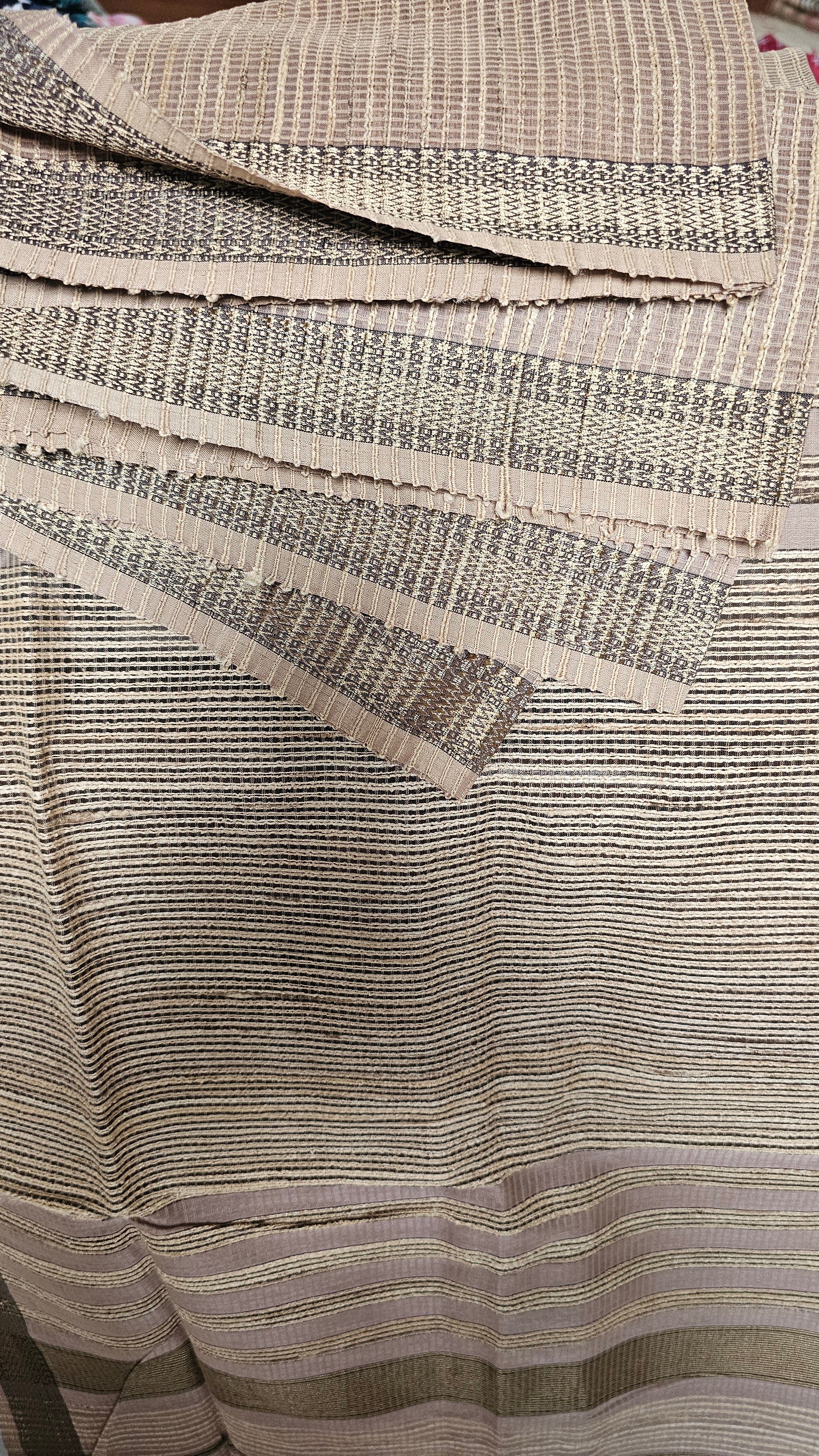 Pure Ghichha tussar saree