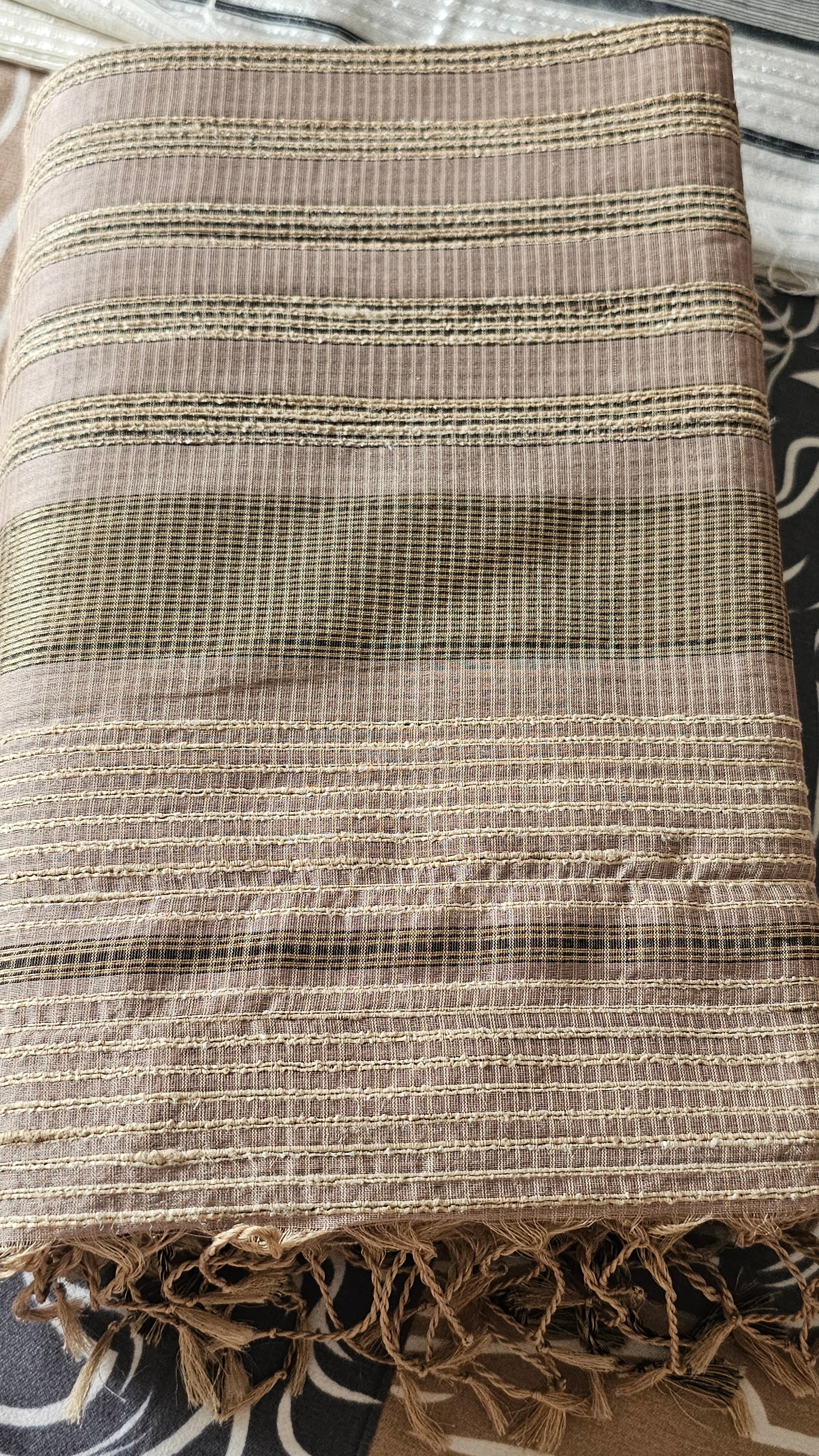 Pure Ghichha tussar saree