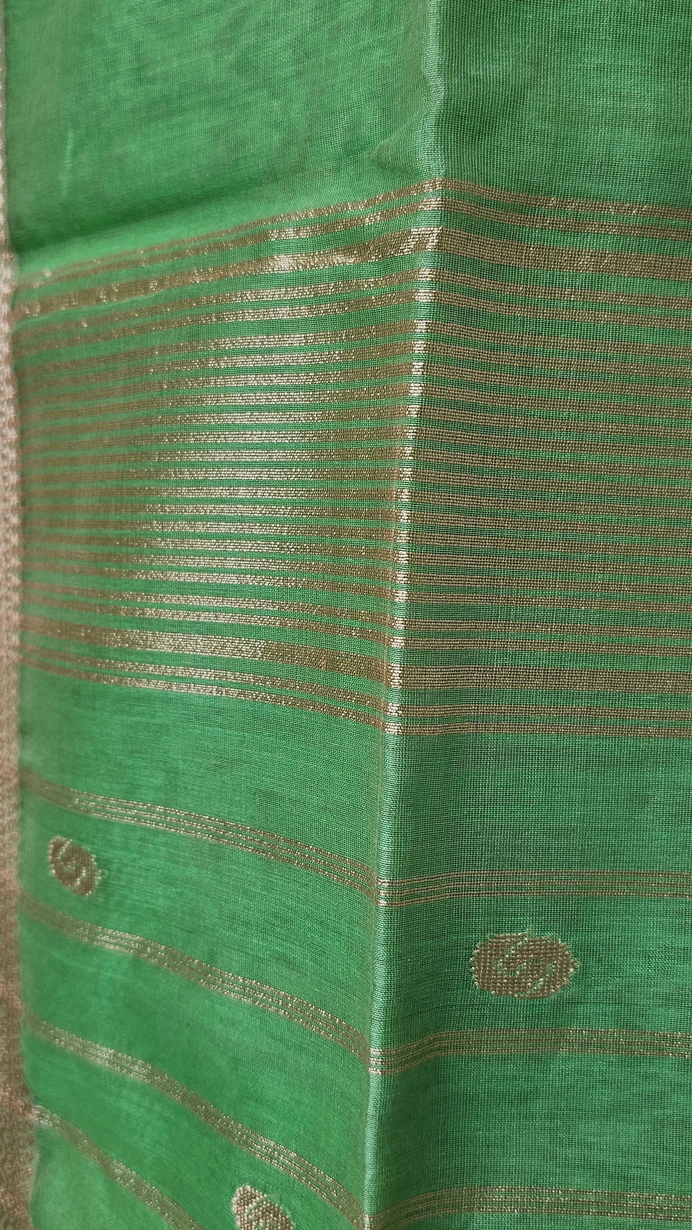 Botudar Resham  Borders maheshwari  Handwoven saree