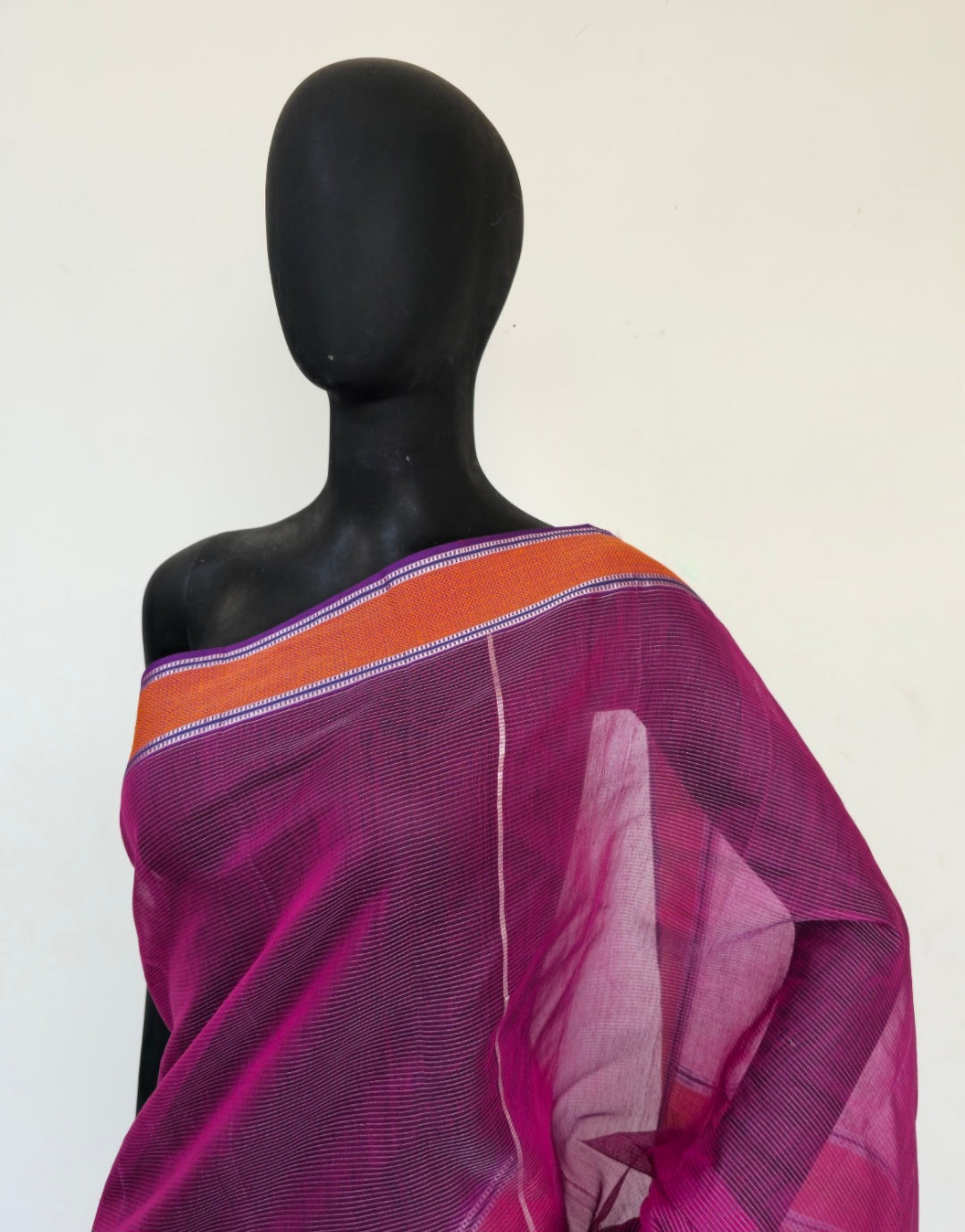 Magenta Pink Silver Tissue Sarees: Featuring Extra Weft Jaal Pallu and Thread Borders