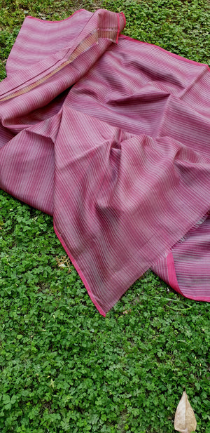 Fabric with Warp Stripes